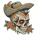 Mexican chino tattoo design idea
