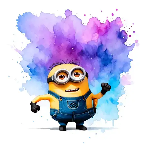 minion army tattoo design idea