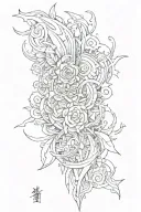 Medium sized inner forearm tattoo tattoo design idea