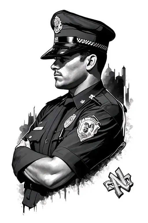 Michael, September, Indiana, Police, Notre Dame tattoo design idea