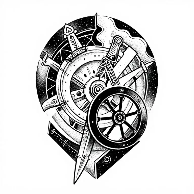 19+ Mahoraga Wheel Tattoo Ideas in 2026 - BlackInk AI