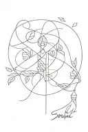 Josiah, Gabriel, Ariya, Selah, Yuki tattoo design idea