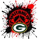azteca packers logo tattoo design idea