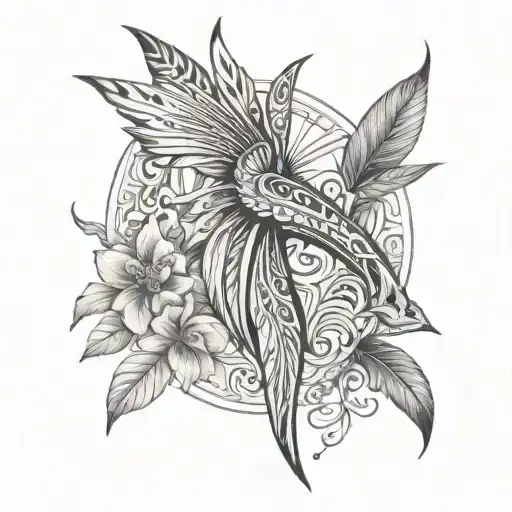 Seattle and kenya tattoo design idea