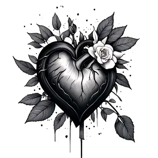 Heartbreaker tattoo design idea