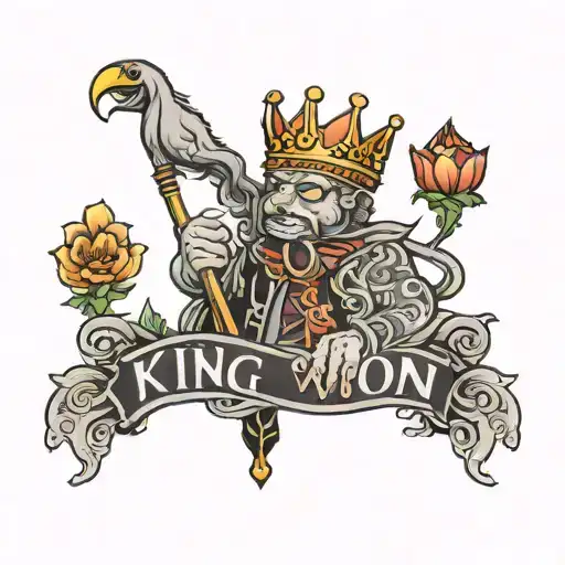 King Von Da Ward tattoo design idea