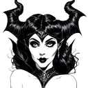 Maleficent Ursula ScarCruellaEvil queen (young)Yzma Red queen tattoo design idea