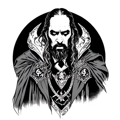 Castlevania netflix dracula dracula vlad tepes tattoo design idea