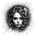 freedom of expression, vivacity, discovery, experimenting with different movements related to art tattoo design idea