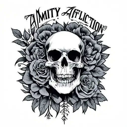 The Amity Affliction tattoo design idea