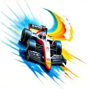 Formula 1 tattoo design idea