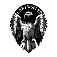 bald eagle wings spread tattoo design idea