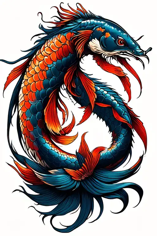 Pisces and Scorpio  tattoo design idea