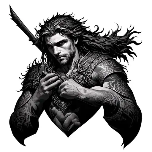 Thorfinn tattoo design idea