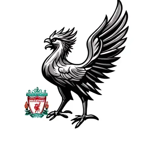 Liverpool Football Club, Jurgen Klopp, Premier League, Champions League, Liverbird tattoo design idea