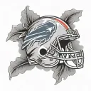buffalo bills tattoo design idea