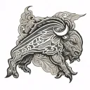 buffalo bills tattoo design idea