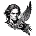 Invictus tattoo design idea