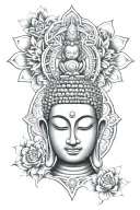 Buddhism   tattoo design idea