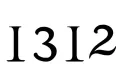 "1312" tattoo design idea
