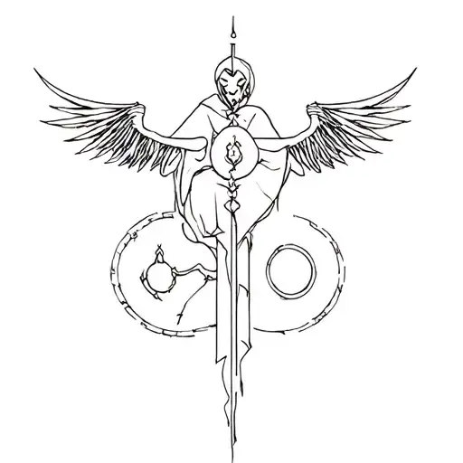 blasphemous game tattoo tattoo design idea