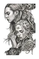 Billie Eilish tattoo design idea