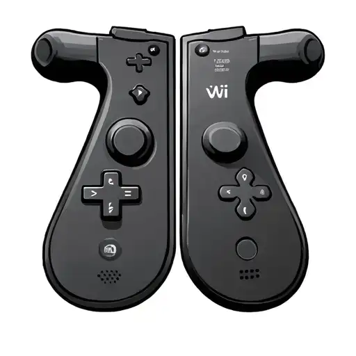 Wii remote and Wii nunchuck tattoo design idea