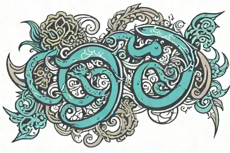 Om owns me written across chest tattoo tattoo design idea