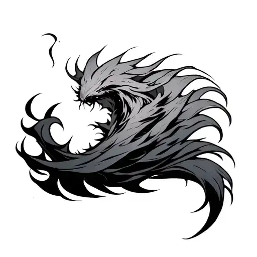 Zenitsu thunder breathing tattoo design idea