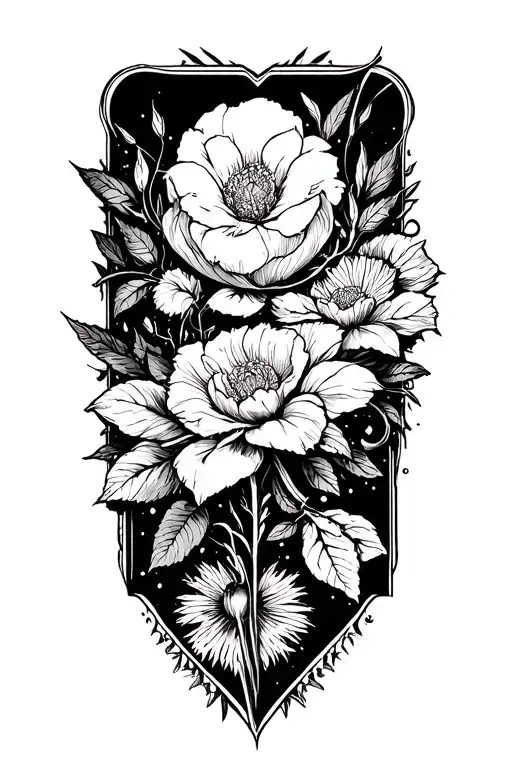 1804 inside it in bold tattoo design idea