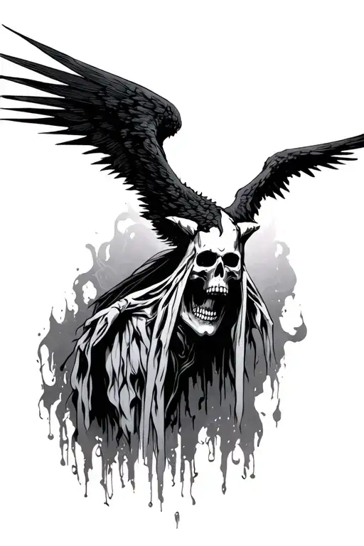 2334+ Death Angel Tattoo Ideas in 2026 - BlackInk AI