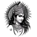 murugan vel tattoo design idea