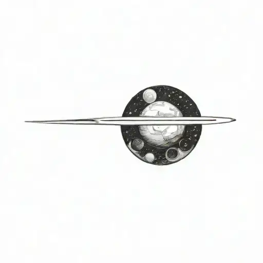 Filler Space tattoo design idea