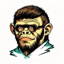 arctic monkey tattoo design idea