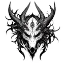 BELIAL tattoo design idea