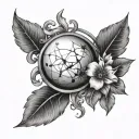 Serotonin tattoo design idea