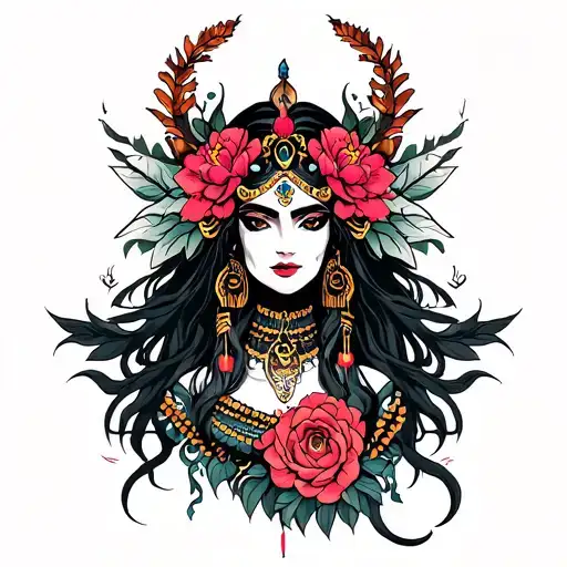 Kali tattoo design idea