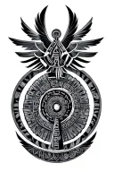 sumerian symbols and elements  tattoo design idea