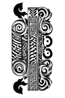 sumerian symbols and elements  tattoo design idea