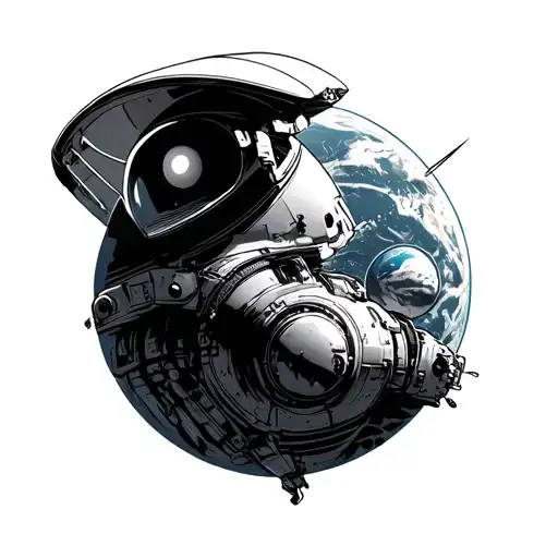 "In" NASA tattoo design idea