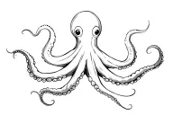 Octopus tattoo design idea