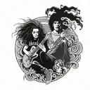 alice in chains nutshell tattoo design idea
