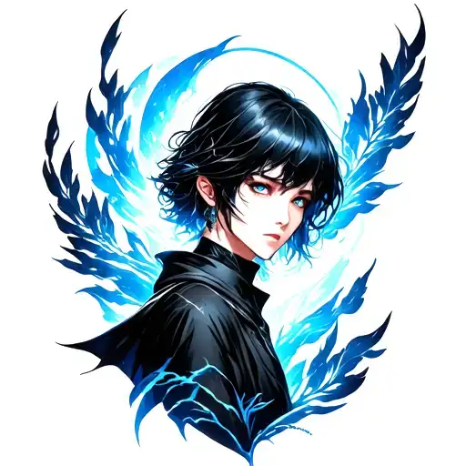 solo leveling anime inspired tattoo tattoo design idea