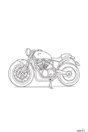 motorcycle shift pattern tattoo design idea