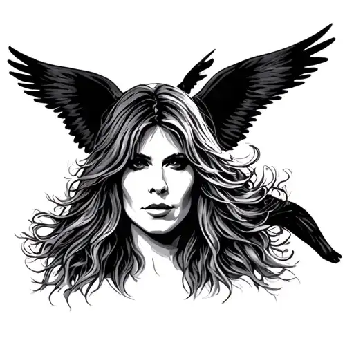 Stevie Nicks tattoo design idea