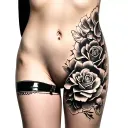 femboy bottom part tattoo design idea