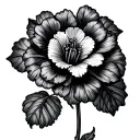Sweet William tattoo design idea