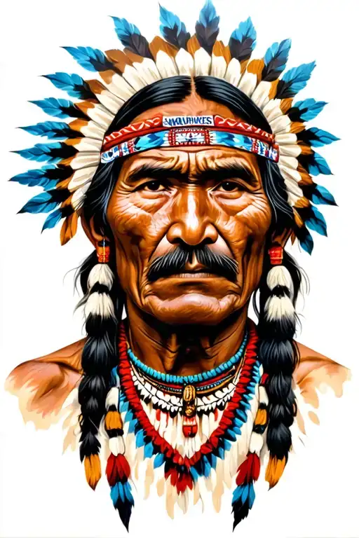 old indian from old american to cover up an old tattoo tattoo design idea