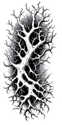 neurons tattoo design idea