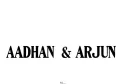 "AADHAN & ARJUN 
" tattoo design idea